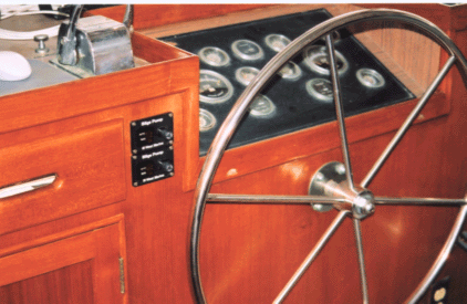 bilge pump switches in Pilot House